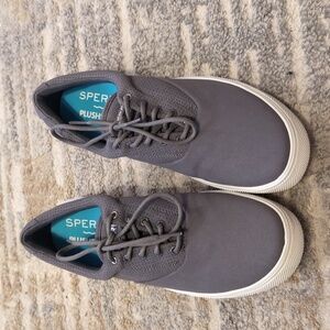 Dark Gray Sperry PushStep Mens Size 10